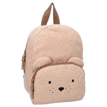 Rugzak teddy beige