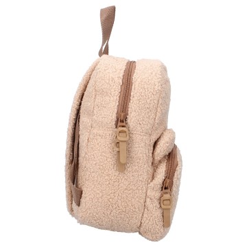 Rugzak teddy beige