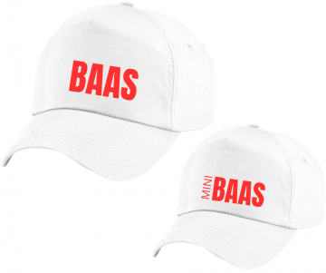 Baas en mini baas white