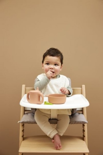 Badstof slabber offwhite