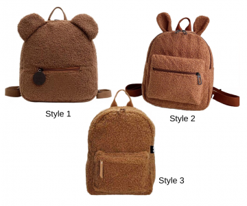 Beren teddy tassen bruin