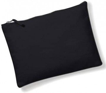 Binnentasje canvas zwart