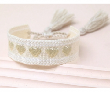 Boho ibiza hearts white 2