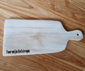 Broodplankje voor opa