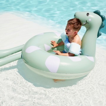 Dreamscapegreendinoswimringcoralblissswimshorts 4