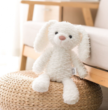 Grote knuffel 40 cm wit konijn