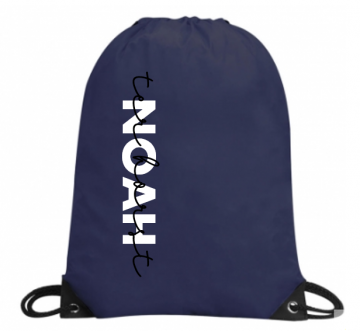 Gymtas dubbele tekst