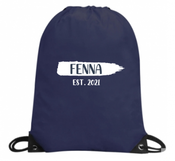 Gymtas verfstreep naam   grunge strokes es hashed browns