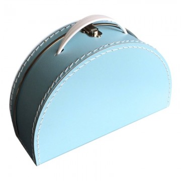 Halfrond lichtblauw 28 cm