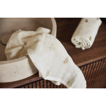 Hydrofiel miffy happy olive green 4