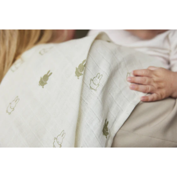 Hydrofiel miffy happy olive green 5