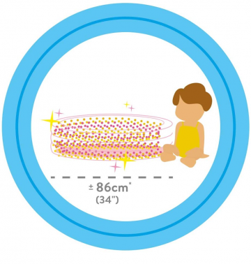 Intex glitter mini pool 4