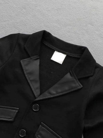 Kerst outfit boys 2 delig met jasje5