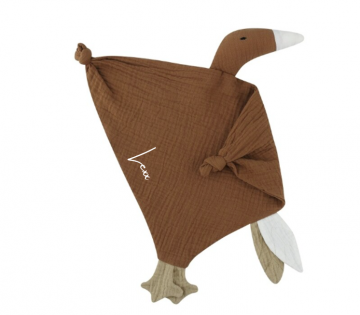 Knuffeltut little goose bruin   naam