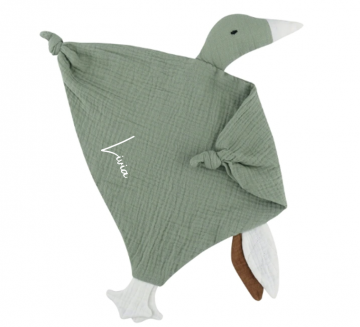 Knuffeltut little goose groen  naam