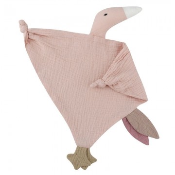 Knuffeltut little goose roze