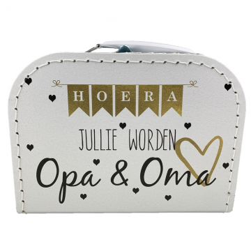 Koffertje 25cm opa en oma 6