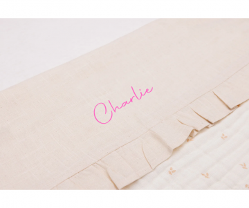 Laken ruffle    borduren 2