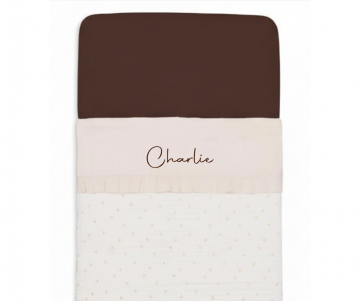 Laken ruffle    borduren
