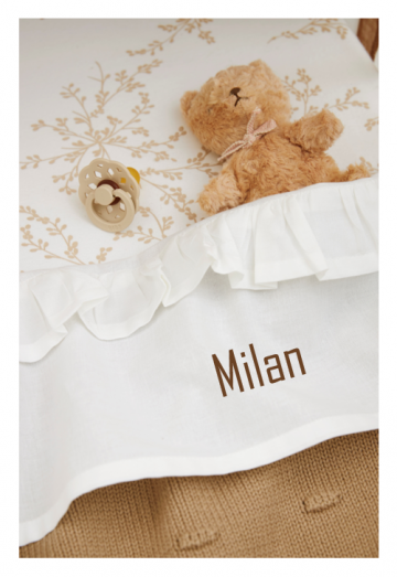 Laken ruffle met naam5