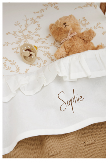Laken ruffle met naam6