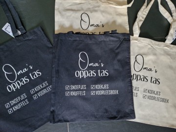 Linnen tas omas oppas tas