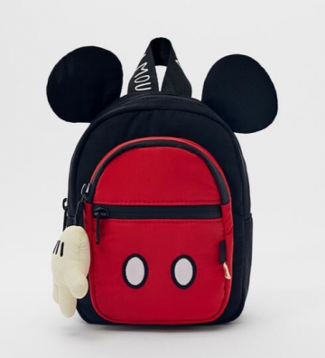 Mickey mouse rugzak zwart rood