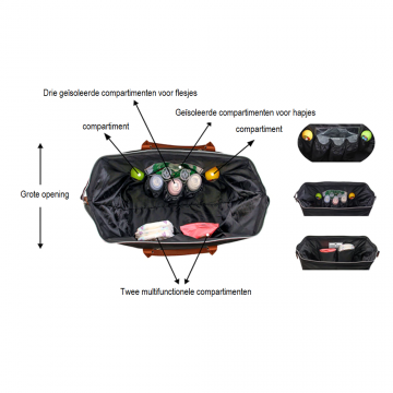 Mommy bag details binnenkant