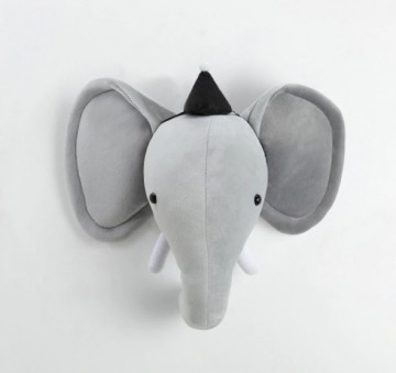 Muurhanger dierenkop olifant 2