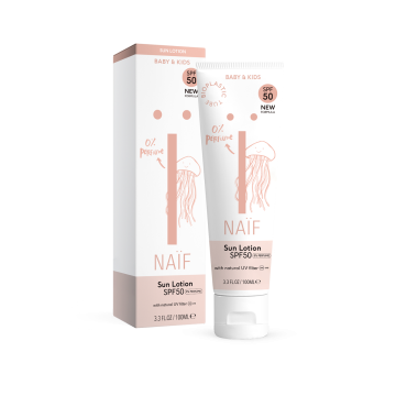 Naif zonnebrand lotion spf50 2