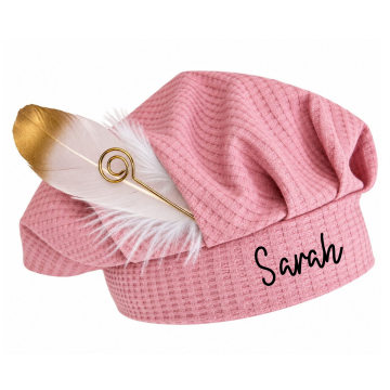 Pietenmuts wafel  poeder roze