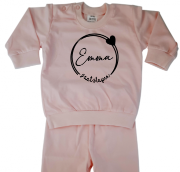 Pyjama cirkel naam gaat slapen