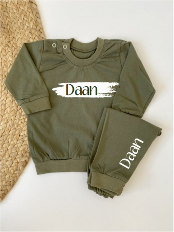 Pyjama kidz met naam brush