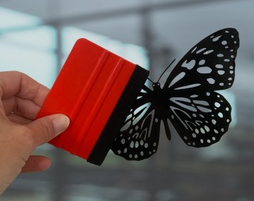 Rakel met vilt rsw raamstickerwinkel