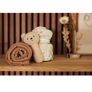 Rammelaar teddy bear naturel 3