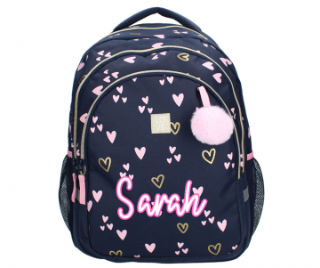 Rug tas milky kiss met naam