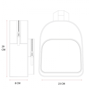 Rugzak beary excited afmetingen