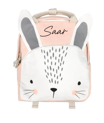 Rugzakje dieren met naam2