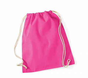 Rugzakje katoen fuchsia