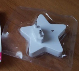 Sensor nachtlampje stekker achterkant