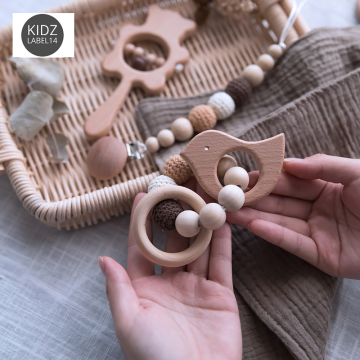 Setje 3 delig bruin vogel