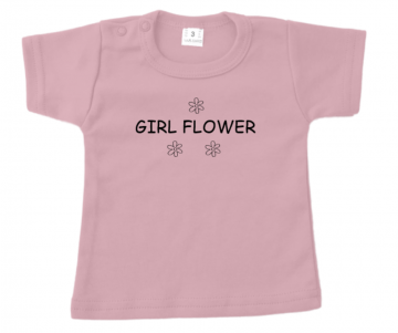 Shirt km cotton candy girl flower
