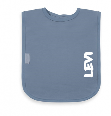 Slabber met naam grey blue 0