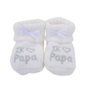 Slofjes i love papa 0