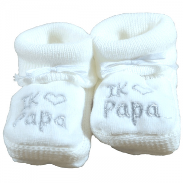 Slofjes i love papa 2