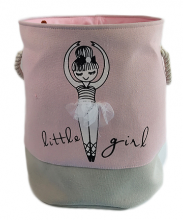 Speelgoed opruimmand little girl2