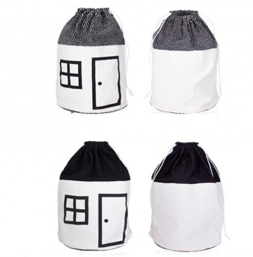 Speelgoed opruimtassen beide