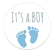Sticker its a boy