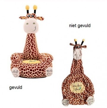 Stoeltjes giraffe bruin