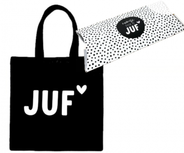 Tas met hartje juf
